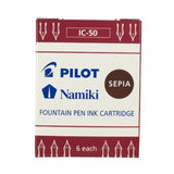 PILOT Namiki 6 Ink Cartridges Set