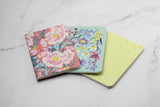 PapergeekCo Floral Notebook Set of 3