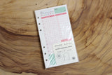 Custom Planner Refill A6 Twin Pack (Color)