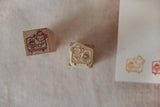 BIG HANDS Handcrafted Rubber Stamp Little Table Series