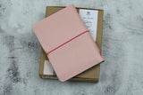 Leather Journal Cover Passport Carol Pink