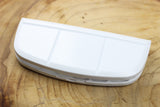 Plastic Oval Palette Box 12 pans White