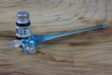 Glass Dip Pen Set with Ink - Sky Blue