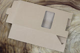 Gift Box Paper+Window Kraft