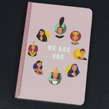 EJMEMENTO Notebook Lined We Are One