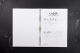 Modern Calligraphy (Dip Pen) Practice Sheets-New Edition