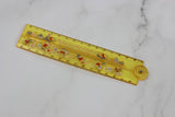 SUN-STAR Folding Ruler DC CHPR Yellow