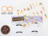 SUN-STAR Omise Petit Sticker Menu B