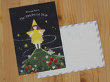 PANDA YOONG You're The Brightest Star Christmas Postcard