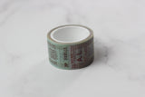 Journey By Bus Washi Tape