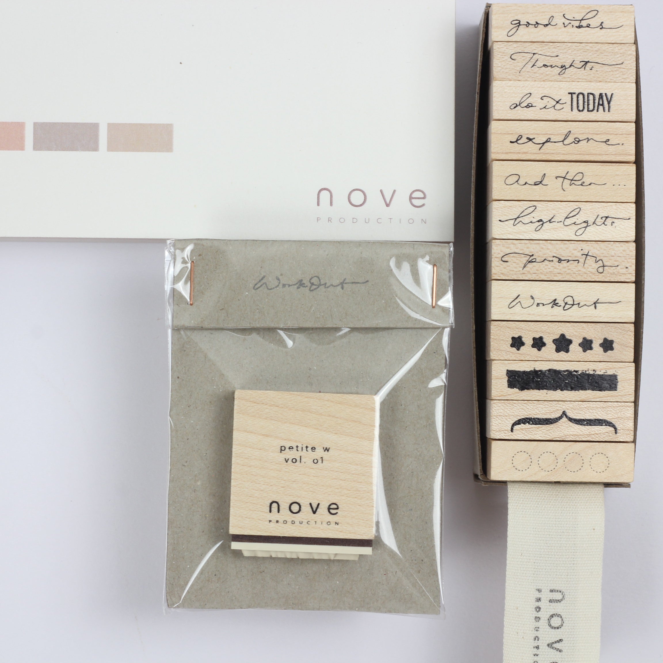 NOVE Petite. W Rubber Stamp Workout