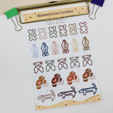 ELSIEWITHLOVE Sticker Packs Christmas Edition Paperclip Art