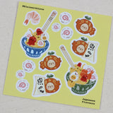 ELSIEWITHLOVE Sticker Packs Japanese Flavours Clear