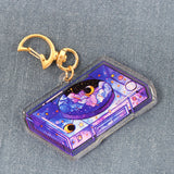 KAZEL LIM Watercolor Keychain Dream Console