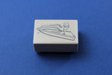 MICIA Wooden Rubber Stamp Jet Ski