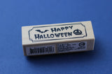 MICIA Wooden Rubber Stamp Happy Halloween