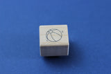 MICIA Wooden Rubber Stamp Ball