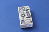 MICIA Wooden Rubber Stamp Roma