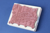 MICIA Wooden Rubber Stamp Formosa Beautiful Island