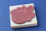 MICIA Wooden Rubber Stamp Can I eat? This Berry Pie!!