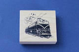 MICIA Wooden Rubber Stamp Taiwan Train