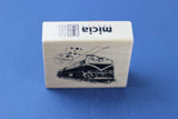 MICIA Wooden Rubber Stamp Taiwan Train
