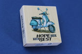 MICIA Wooden Rubber Stamp Hope For The Best