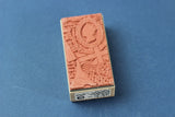 MICIA Wooden Rubber Stamp European City