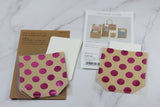 MD CH Gift Pocket Sticker Dot Pink