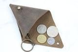 CORALC ATELIER Triangle Coin Pouch Key Holder