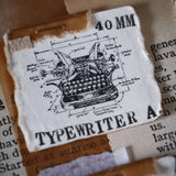 LCN Old Style Co. Typewriter Metal Stamp