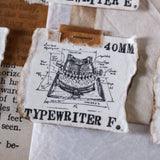 LCN Old Style Co. Typewriter Metal Stamp
