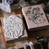 LCN Dried Flowers Stamp Set
