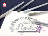 SAKURA Gelly Roll Pen 5Colors 0.6mm Moonlight Set