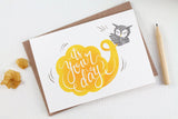 WHIMSY WHIMSICAL Greeting Card Its's Your Day