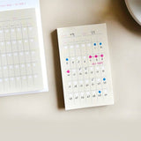 SUATELIER Sticky Memo Daily Plan Monthly Plan
