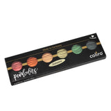 COLIRO FINETEC Pearl Color Set 6 Colors 30mm Plastic Case Autumn