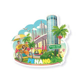 LOKA MADE Malaysia Shaped Postcard Bridging Generations of Culture