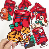 LOKA MADE Malaysia Shaped Postcard Tail Mail