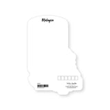 LOKA MADE Malaysia Shaped Postcard Swinging by to Say Hi