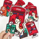 LOKA MADE Malaysia Shaped Postcard Purr Avion