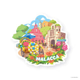 LOKA MADE Malaysia Shaped Postcard Set A