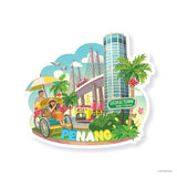 LOKA MADE Malaysia Shaped Postcard Set B