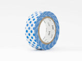 MT Deco Washi Tape Dot Blue