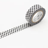MT Washi Tape Dot Black