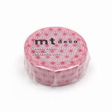 MT Deco Washi Tape - Asanoha Momo