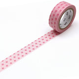 MT Deco Washi Tape - Asanoha Momo