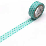 MT Deco Washi Tape - Asanoha Hisui