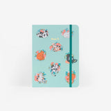 MOSSERY Refillable Wirebound Hardcover Sketchbook - Blossom Cats