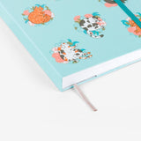 MOSSERY 2021 Hardcover Planner Monthly+Weekly Vertical-Blossom Cats 048